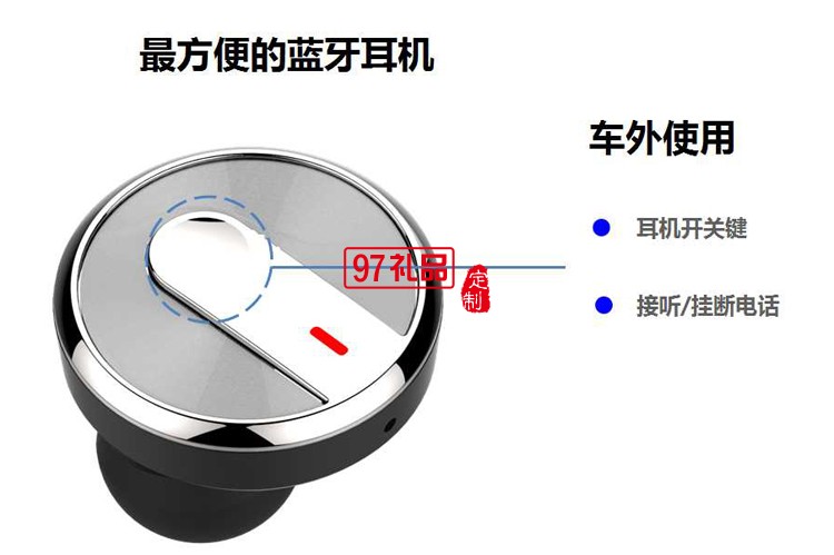 車載藍牙耳機車充 帶香薰