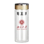 茶杯 雙層玻璃杯 廣告杯 北京大學(xué)定制案例