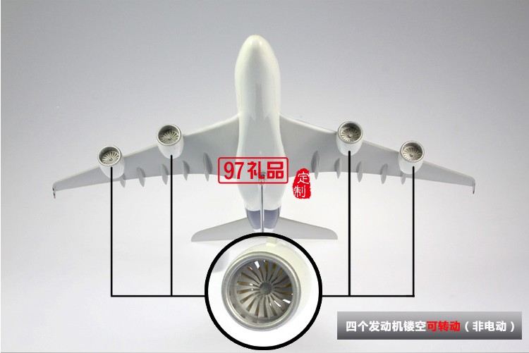 樹(shù)脂飛機(jī)模型 航空仿真靜態(tài)航模飛模 可定制LOGO