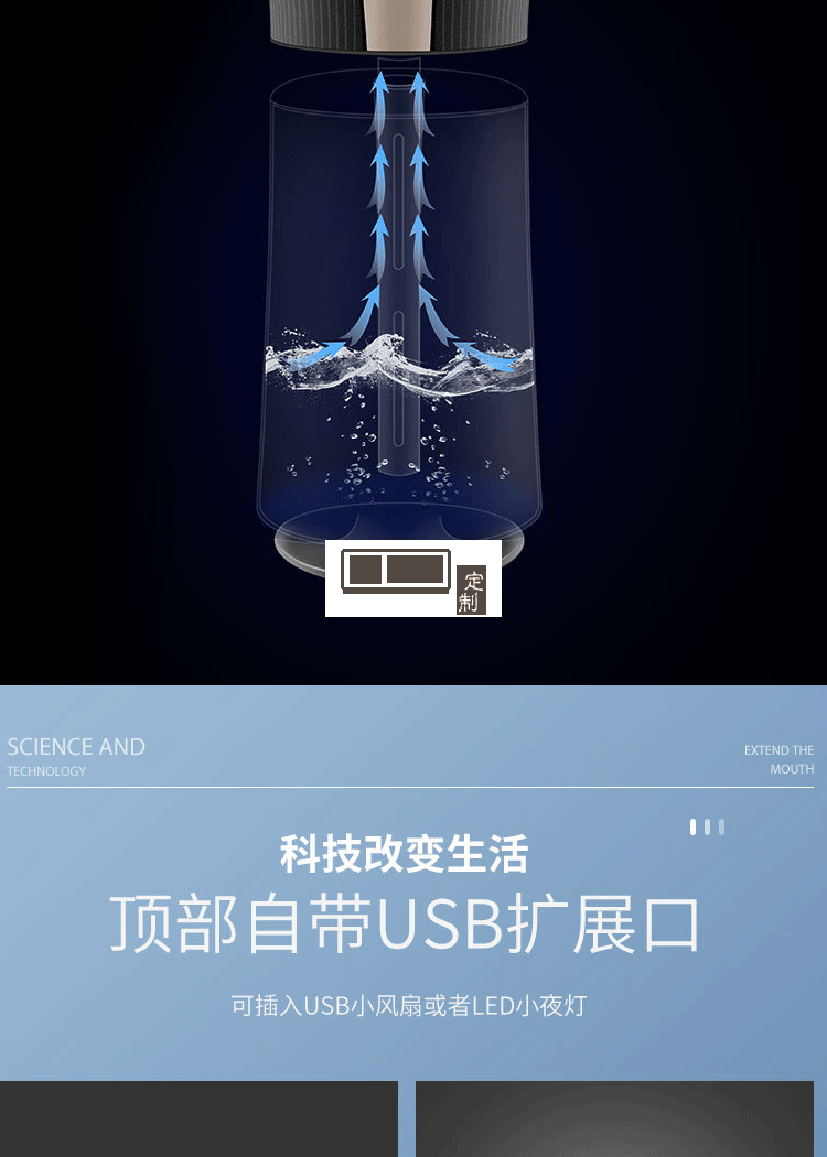 小型家用大噴霧USB加濕器 迷你精油香薰機(jī)超聲波空氣霧化器