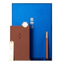 中式伴手禮辦公文具商務(wù)筆記本文創(chuàng)禮品套裝