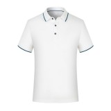 定制廣告衫polo衫200g蘭精棉翻領(lǐng)工作服團建服飾