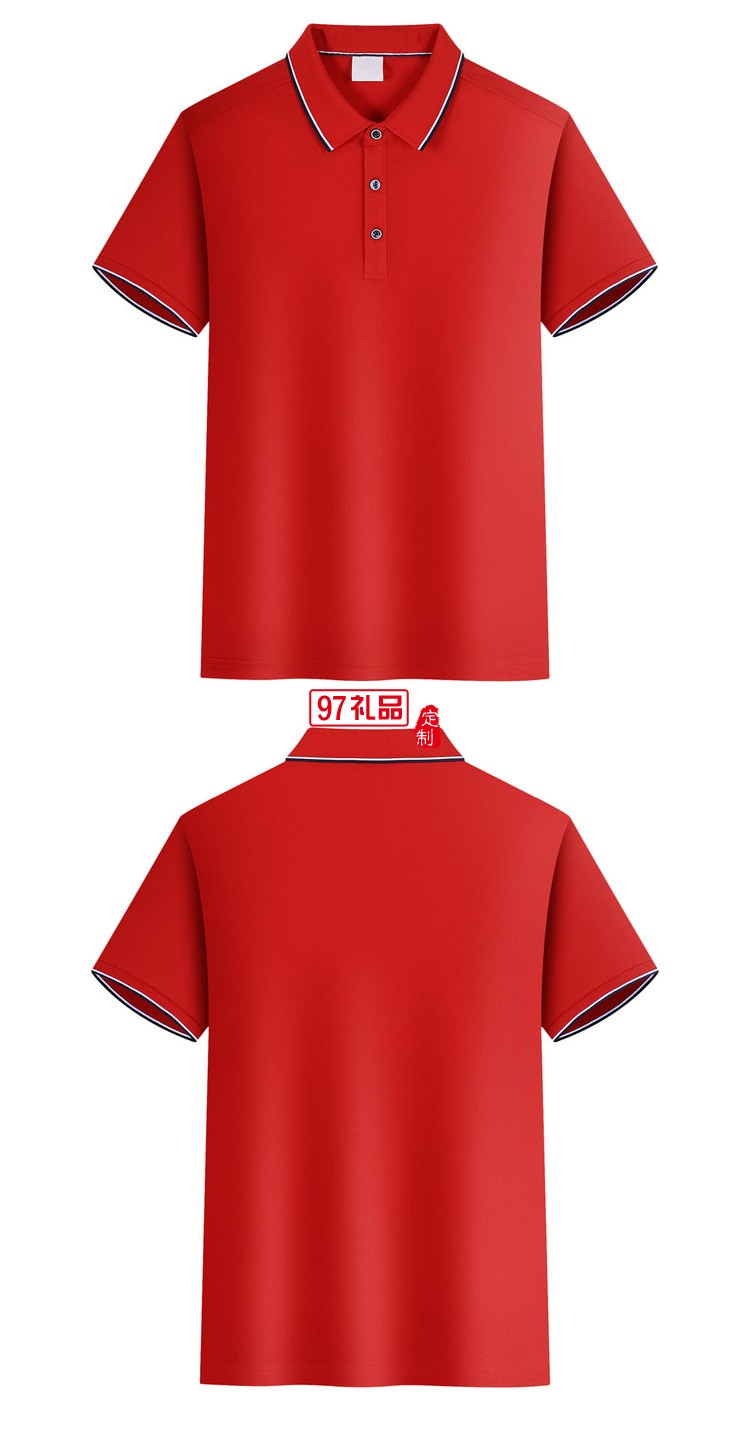 定制廣告衫polo衫200g蘭精棉翻領(lǐng)工作服團建服飾