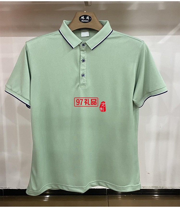 定制廣告衫polo衫200g蘭精棉翻領(lǐng)工作服團建服飾